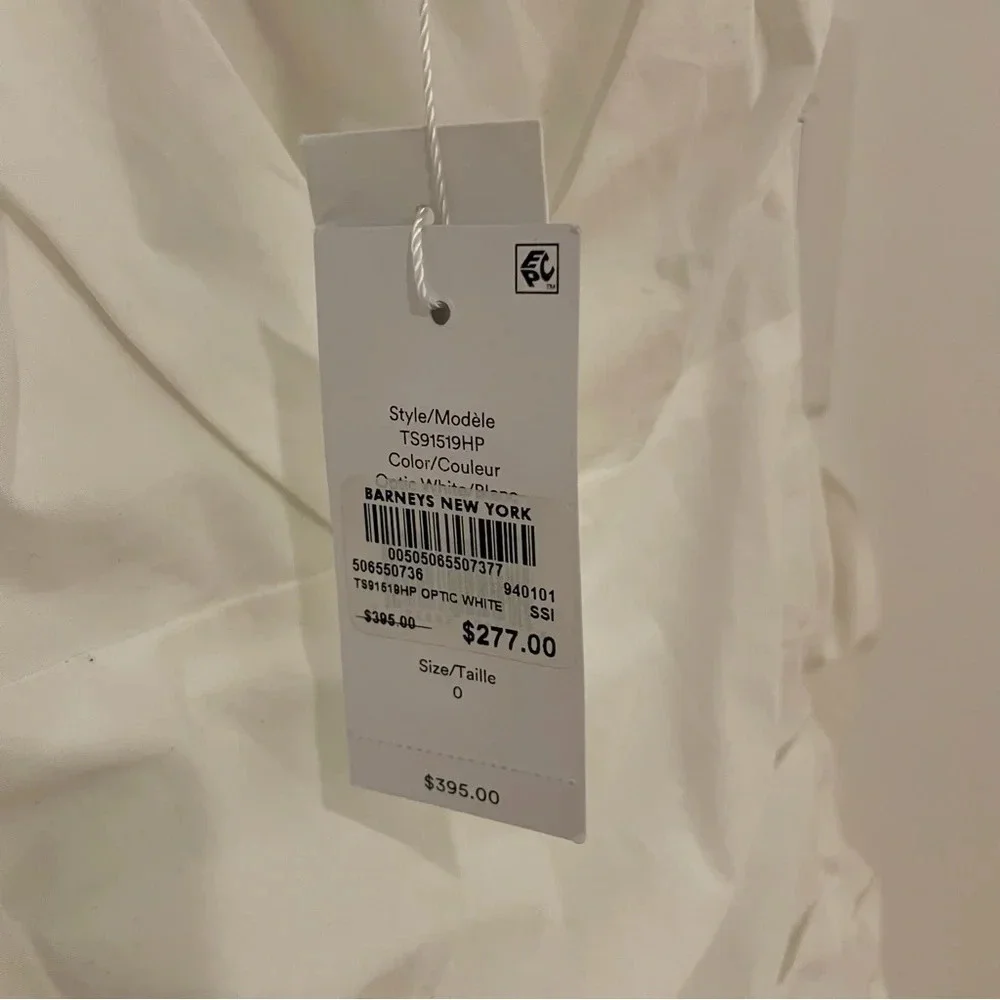 10 Crosby Derek Lam White One Shoulder Dress Size 0 - Picture 9 of 9